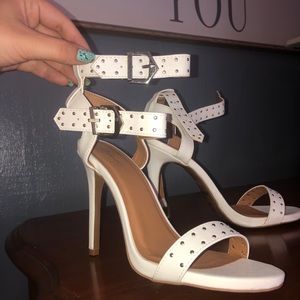 Fashion Nova White Heels